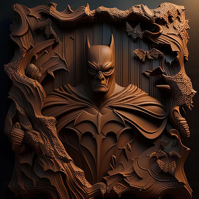 3D модель Бэтмен возвращается (STL)